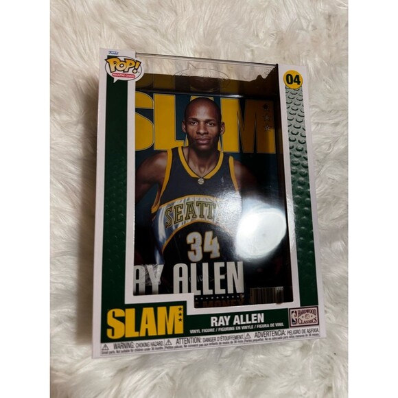 Funko Other - Funko Pop Magazine Covers Ray Allen #04 Seattle SuperSonics SLAM NBA Hardwood